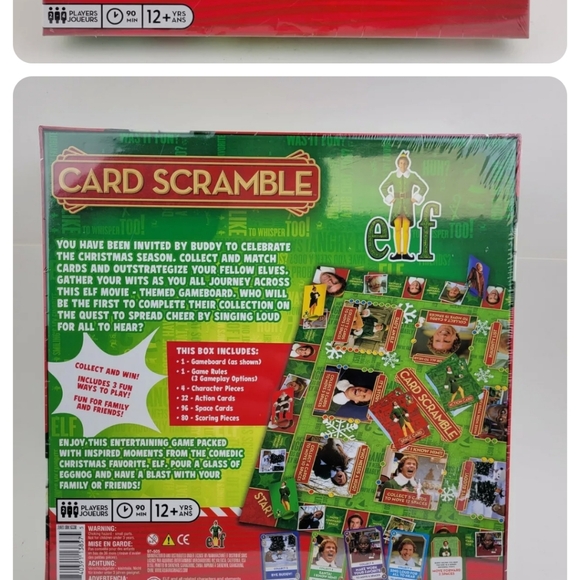 🌟3/$25🌟Elf Card Scramble Game Of Collection And Strategy Board Game NEW Sealed - Picture 2 of 4
